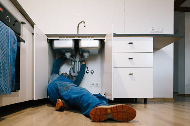 Professional Pipe Repair technician working in Micro, NC